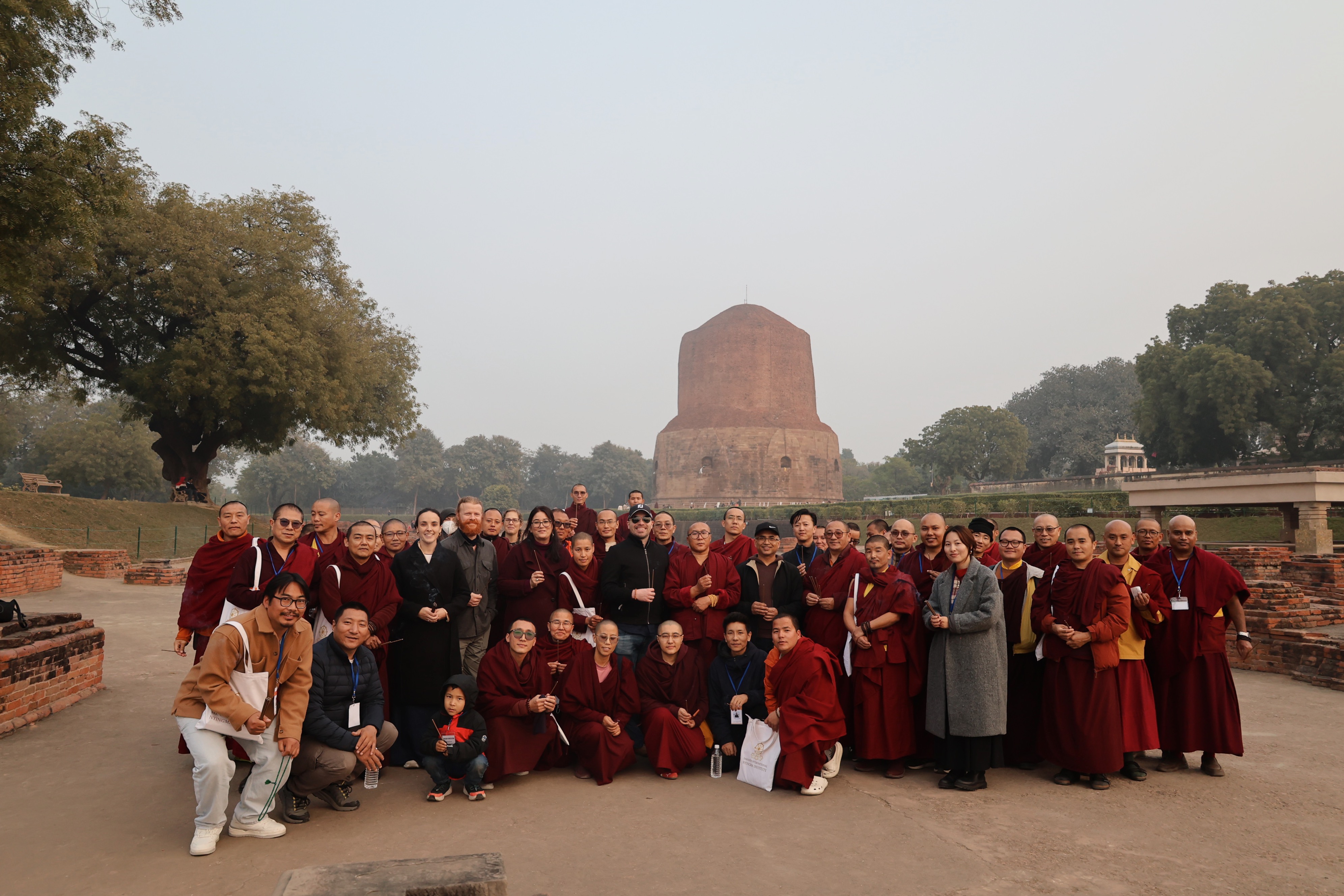 Participants of the Three Cups Monastic Teacher Training Program 2026 at SINI