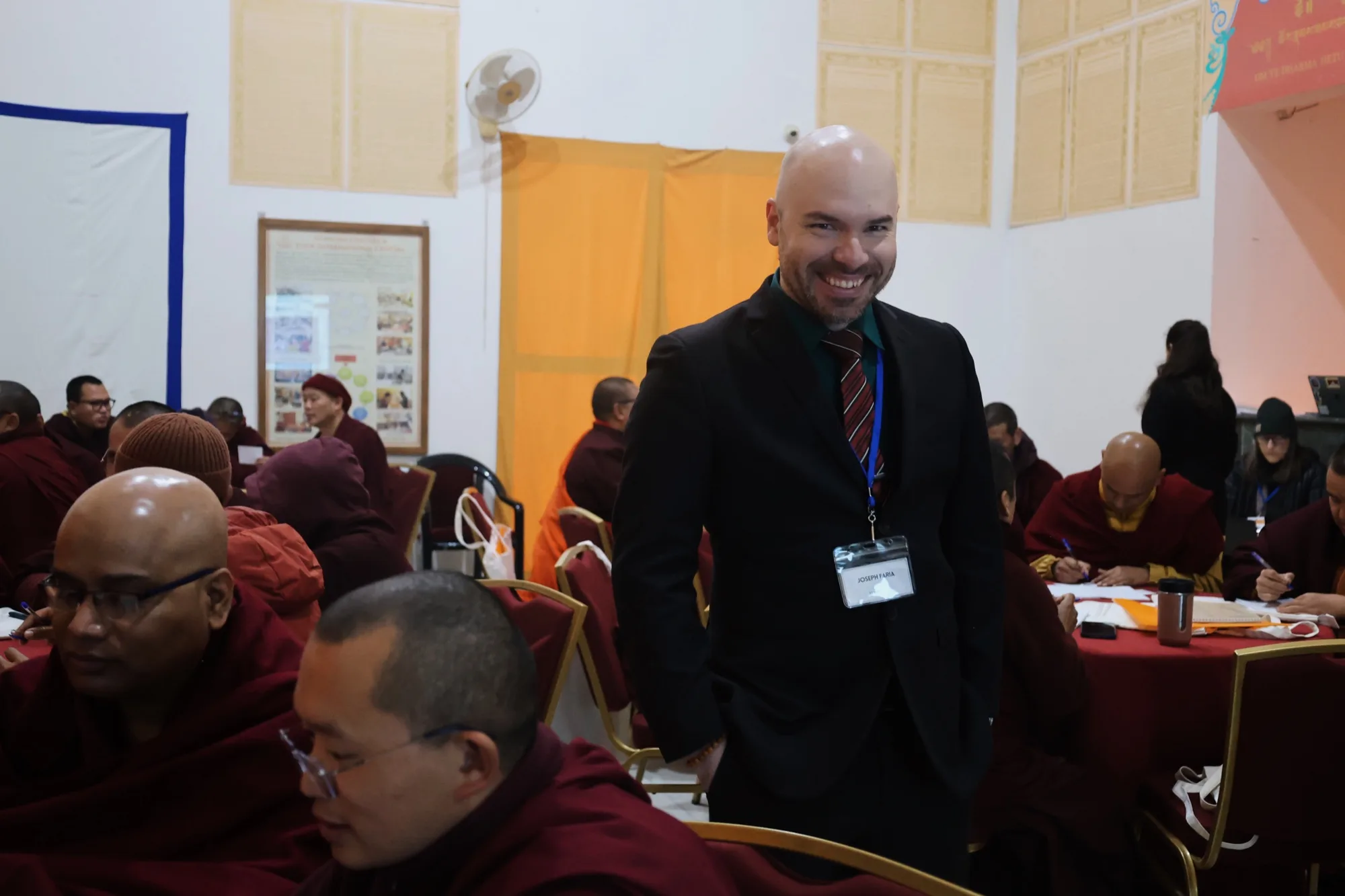 Participants engaged in learning