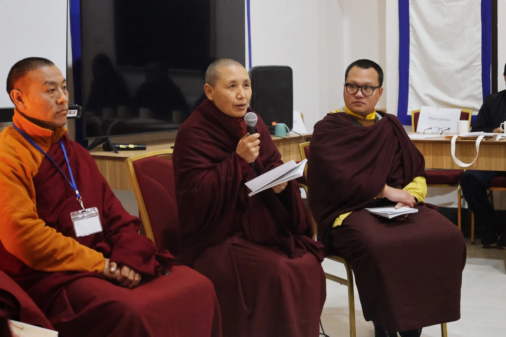 Panel on monastic education