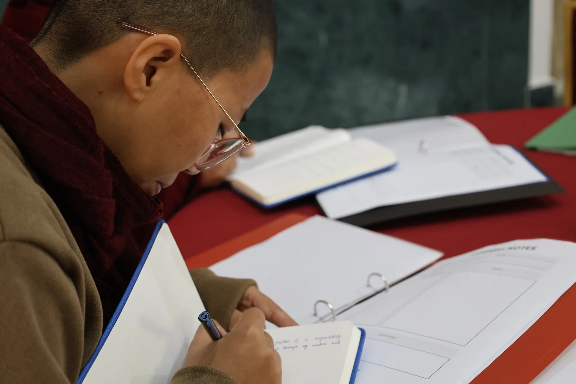 Participants learning