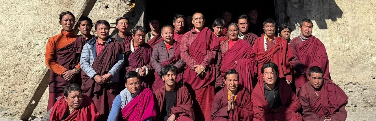 Village gathering in Nepal