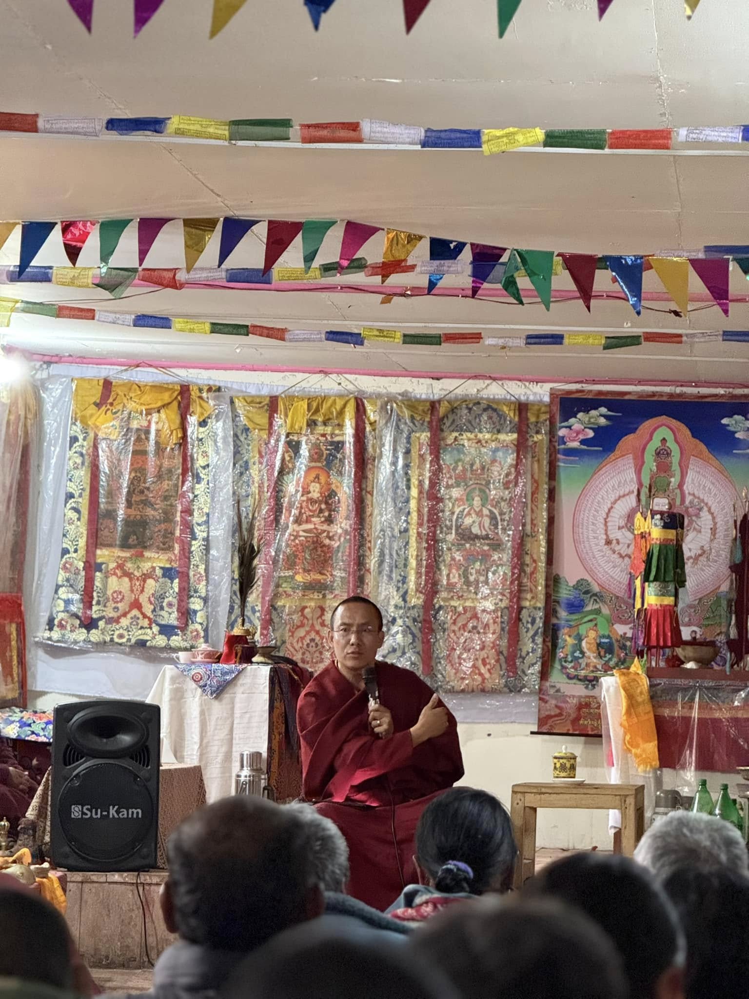 Tulku with community